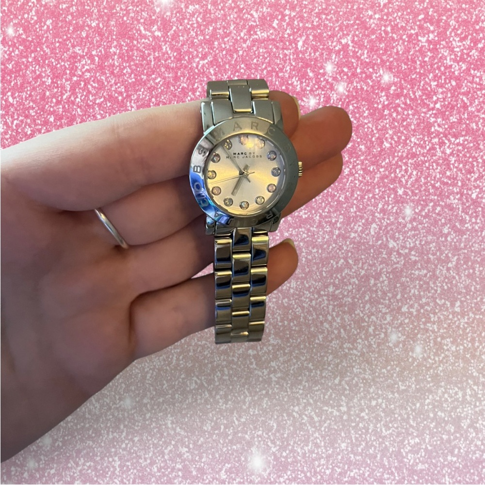Marc Jacob’s Silver Stainless Steel Watch